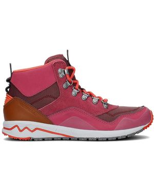 Merrell Stowe Mid Boots Leather - Red