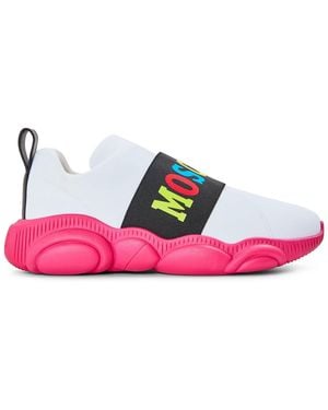 Moschino Low Top Trainers - White