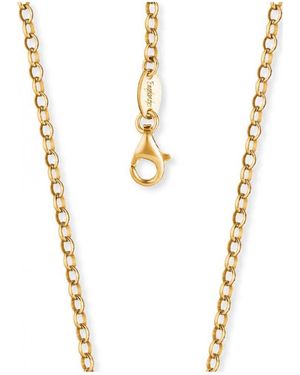 Engelsrufer Ern-50-Ag Ladies Anchor Necklace - Metallic