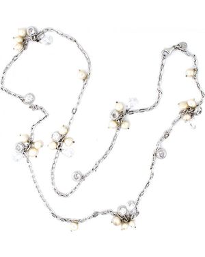 Gc Cp306N02 Ladies Necklace Sterling - White