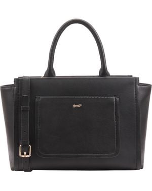 Paul Costelloe Shinano Leather Multi Way Bag - Black