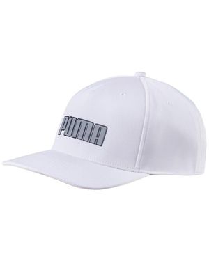 PUMA Golf Mens 2018 Go Time Flex Snapback White - One Size - Blue