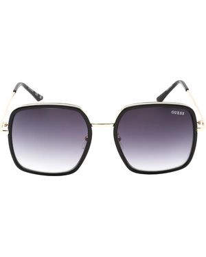 Guess Gf0389 32B Sunglasses Material_Metal1 - Blue