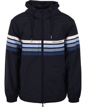 ARMANI EXCHANGE Armarni Jacket Deep Cotton - Blue