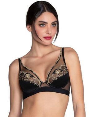 Lise Charmel Acj7430 Eblouissante Icone Glam Push Up Bra - Black