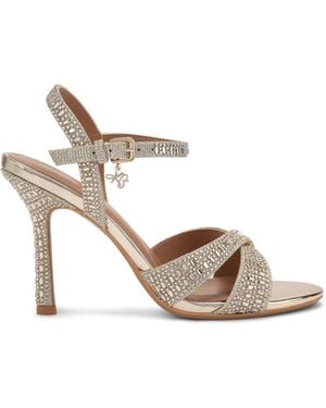 KG by Kurt Geiger Soraya Bling Sandals - Metallic