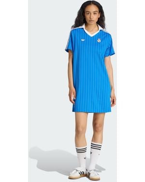 adidas Originals Real Madrid Terrace Icons Dress - Blue