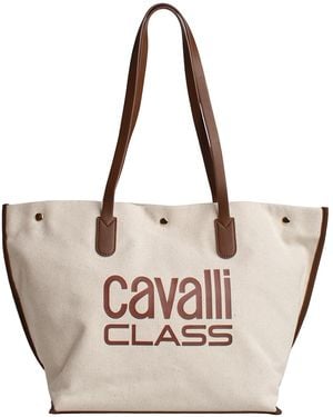 Roberto Cavalli Azzurra Shopper Bag Cchb01722 For - Natural