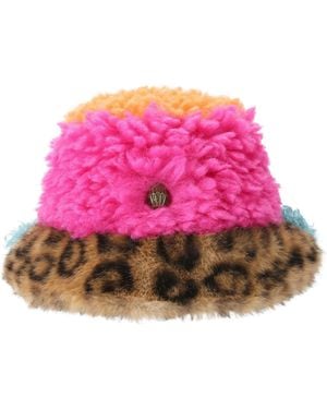 Kurt Geiger Poppy Bucket Hat Hat - Pink