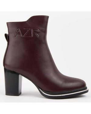 Montevita Heel Ankle Boot Vareli3 Bordeaux - Purple