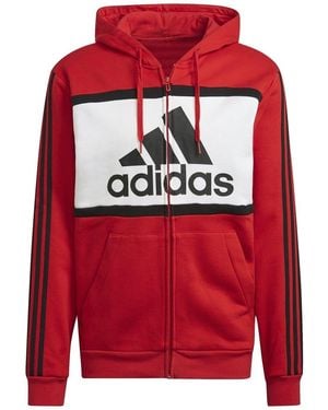 adidas Colr Blk Hoody - Red