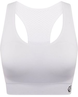 Dare 2b Ladies Dont Sweat It Ii Sports Bra - White
