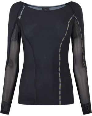 Skins Ls Top Ladies - Blue