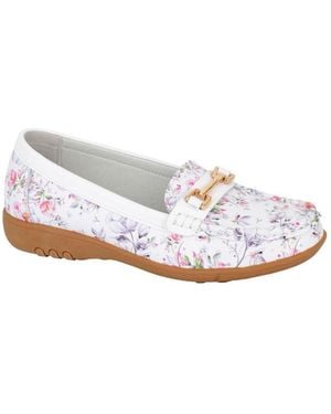 Boulevard Lorna Loafers - White