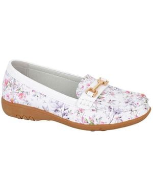 Boulevard Lorna Loafers - White