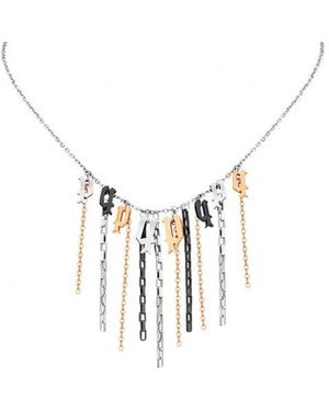 Police Pejln2010202 Ladies Necklace - White