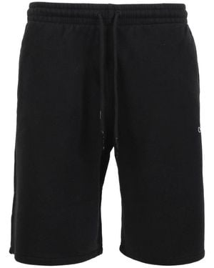 Off-White c/o Virgil Abloh Caravaggio Lute Skate Sweat Shorts Cotton - Black