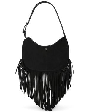 Steve Madden Leather Blaize Bag - Black