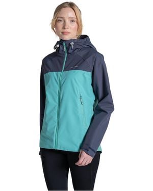 Craghoppers Ladies Vanth Waterproof Jacket (Glazed Aqua/Anthracite) - Blue