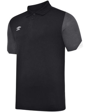 Umbro Total Training Polo Shirt /Carbon) - Black