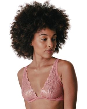 Maison Lejaby 19134 Sin Triangle Bra - Pink