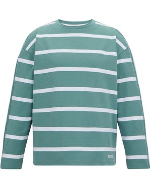 Regatta Avira Sweatshirt (Ivy Mos/Wit) - Groen