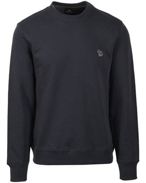 Paul Smith Reg Fit Sweatshirt Cotton - Blue