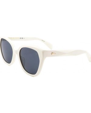 Rag & Bone Rnb1083 S 54 Vk6 Sunglasses - Blue