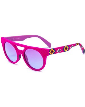 Italia Independent Sunglasses 50/20/140 Mm Acetate - Pink
