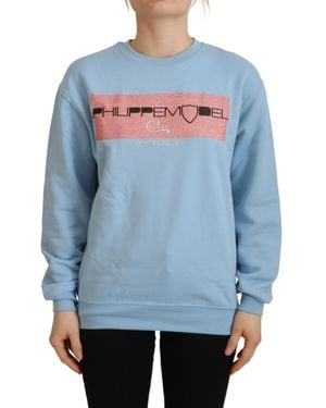 Philippe Model Crew Neck Sweatshirt Limited Edition - Blue