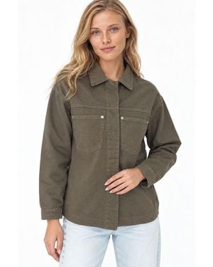 puka Cotton Jacket - Grey