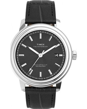 Timex Tw2Y23000 Waterbury Metropolitan Watch - Grey