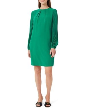 Hobbs Greta Popover Dress - Green