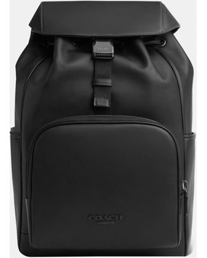 COACH Racer Backpack - Black