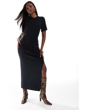 Abercrombie & Fitch Midi Dress - Black