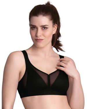 Anita Care Air Control Post Mastectomy Bra With Padded Cups - Black