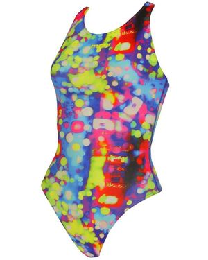 Maru Night Lights Pacer X Back Swimsuit - Blue