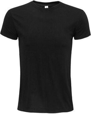 Sol's Adult Epic Organic T-Shirt (Deep) - Black