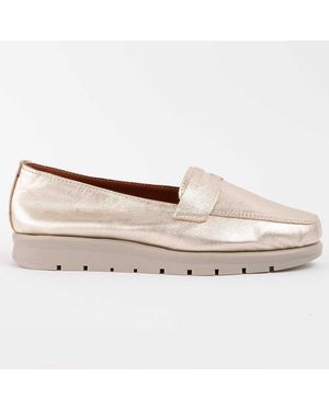 Purapiel Moccasin Meilis Leather - White