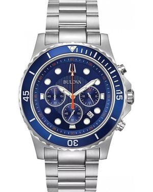 Bulova 98B325 Classic Watch - Blue
