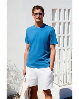 Grimelange Relaxed Crew Neck T-Shirt - Blue