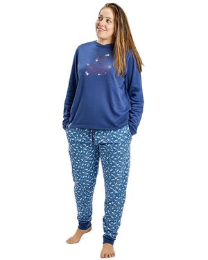 Munich Winterpyjama Met Lange Mouwen Mudp0200 - Blauw
