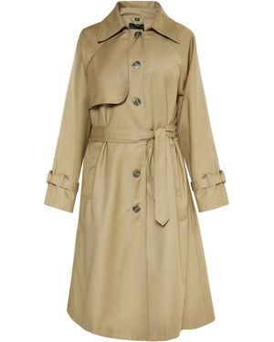 Dreimaster Trenchcoat Dames Beige - Naturel