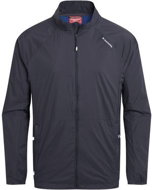 Craghoppers Nosilife Golf Technical Jacket (Dark Iron) - Blue