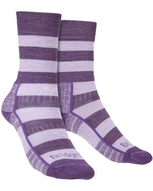 Bridgedale Hiking Lightweight Merino Socks - Purple