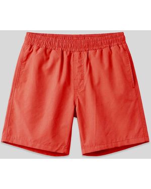 TOMMY LIFE Pull-On One-Piece Shorts Set - Red