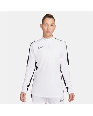 Nike Drill Zip Neck Regular Fit Sweatshirt - Grey