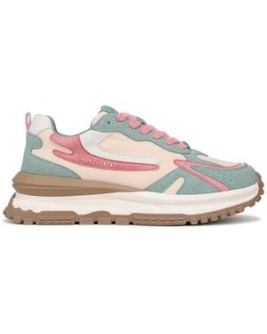 Blowfish Watermelon Retro Lace-Up Trainers -Leo - Black