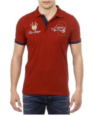 Ufford & Suffolk Polo Club Short Sleeves Us005 Bordeaux - Red