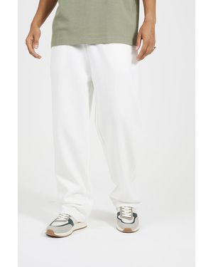 Brave Soul Wide Leg Joggers - White